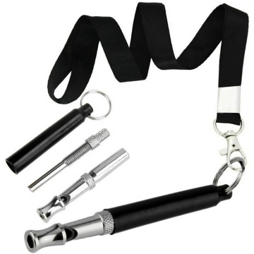 Professional Ultrasonic Dog Training Whistle With Lanyard and Adjustable Frequencies